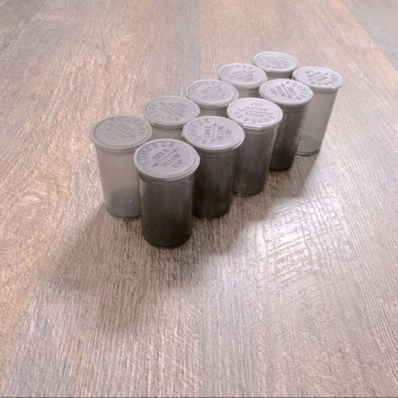 New 10 Pack Squeezetops Transparent Containers - Picture 1 of 11